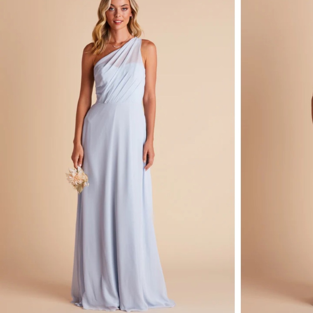 Birdy Grey Kira Dress Chiffon Ice Blue